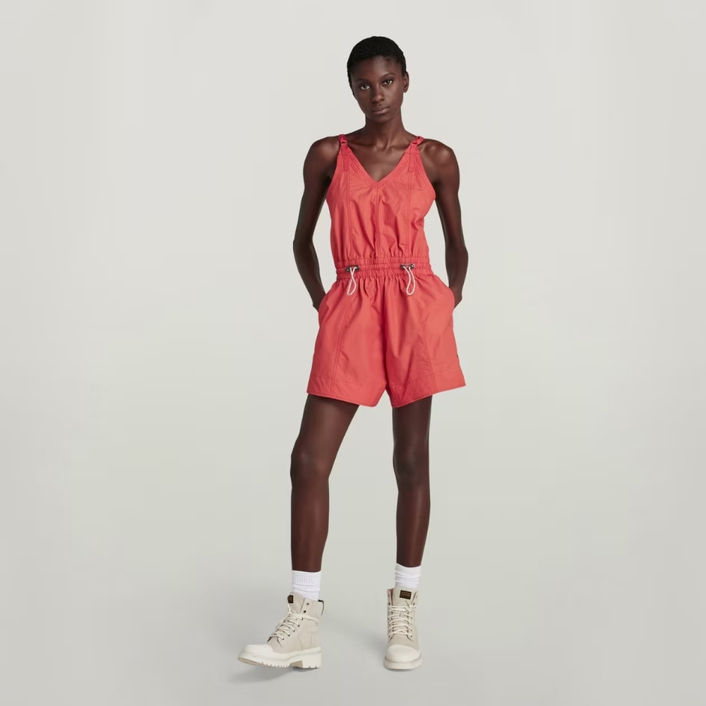 G- Start Raw Sleeveless Summer Playsuit Paprika SZ Small New With Tags